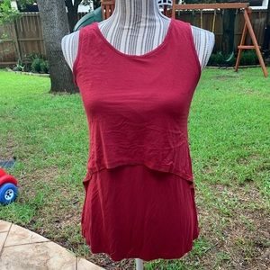 Latched Mama maternity/nursing tank top